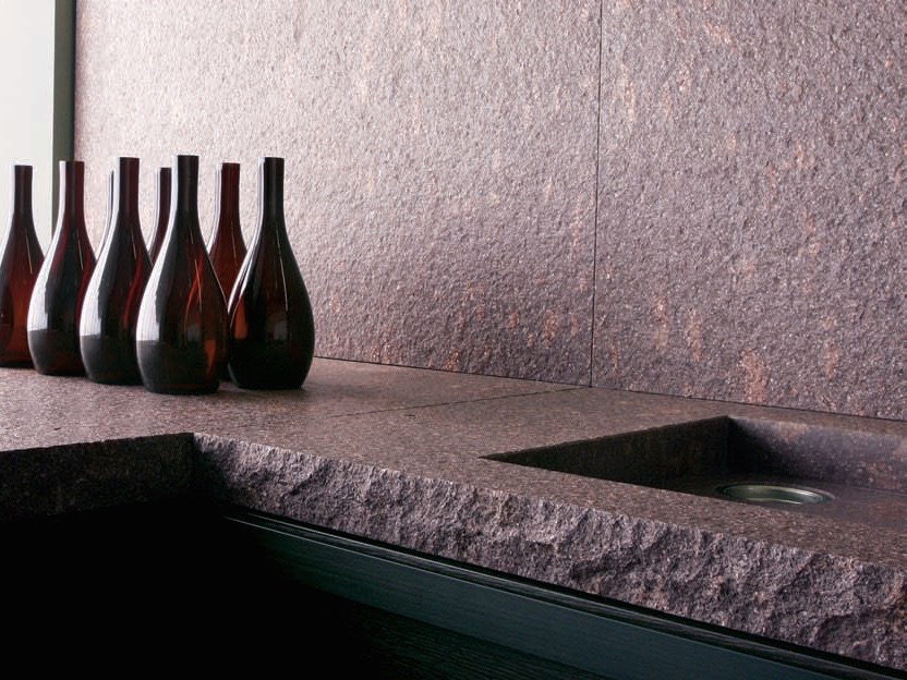 Küchenarbeitsplatte aus Naturstein /  Marmor / Granit